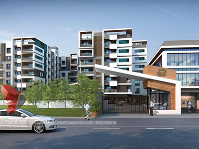 Agra-apartments-day-view3d-walkthrough-animation-company-3d-walkthrough-presentation-studio