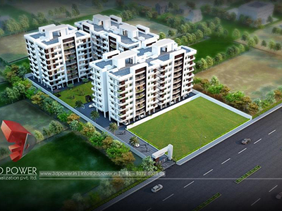 Aurangabad-3d-flythrough-service-exterior-render-architecturalbuildings-apartment-day-view-bird-eye-view