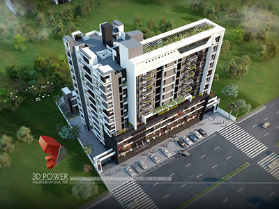 3d-animation-walkthrough-services-3d-walkthrough-animation-company-apartments-Aurangabad-birds-eye-view