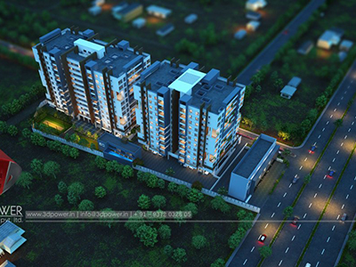 Bangalore-Bird-eye-township-apartment-virtual-walk-through3d-real-estate-Project-rendering-Architectural-3dwalkthrough