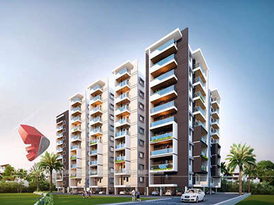 Bangalore-Apartment-Parking-garden-bird-view-rendering-service-provider-animation-services