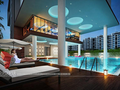 3d-Architectural-animation-services-virtual-rendering-luxerious-apartment-night-view-Bangalore