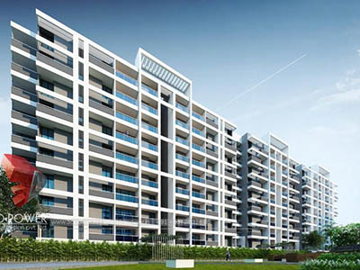 Hyderabad-3d-rendering--firm-3d-Architectural-animation-services-apartments-warms-eye-view-day-view