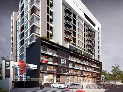 rendering-company-studio-3d-real-estate-warms-eye-view-appartment-shopping-complex-Hyderabad