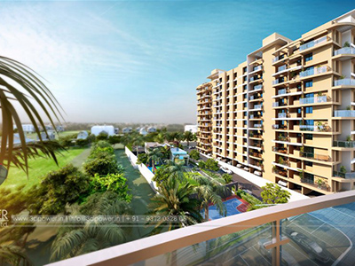 Hyderabad-Side-view-balcony-view-of-apartments-beutiful