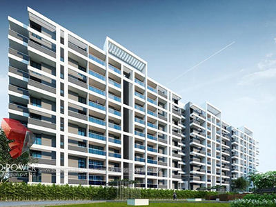 Hyderabad-3d-rendering-firm-3d-Architectural-animation-services-apartments-warms-eye-view-day-view
