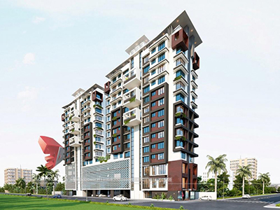 Patna-3d-rendering-architecture-photorealistic-architectural-rendering-apartments-eye-level-view-day-view