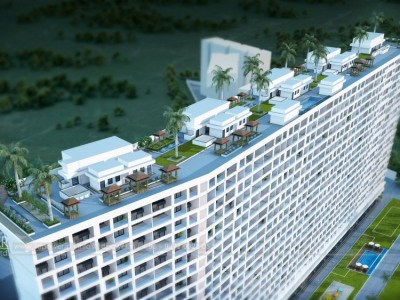 Highrise-apartments-top-view-multiple-flats-3d-design3d-model-visualization-architectural-visualization-3d-walkthrough-company