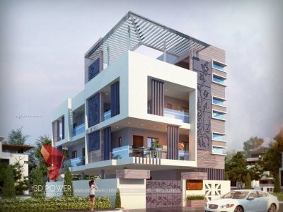 3d-designing-services-bungalow-architectural-3d-modeling-services-bungalow-evening-view-ludhiana