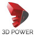 3D Power Logo