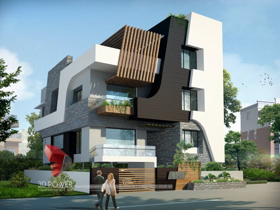 Bungalow House Plans Shimla | 3D Power